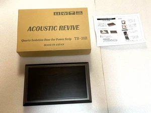 Acoustic Revive TB-38H Cuarzo Bajo Tabla Para Tiras Eléctricas Mesa Nogal Usado - Imagen 1 de 14