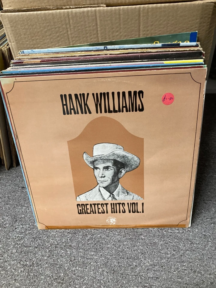 HANK WILLIAMS GREATEST HITS VOL 1 , VINYL LP, 235073, VG - Image 1 of 1