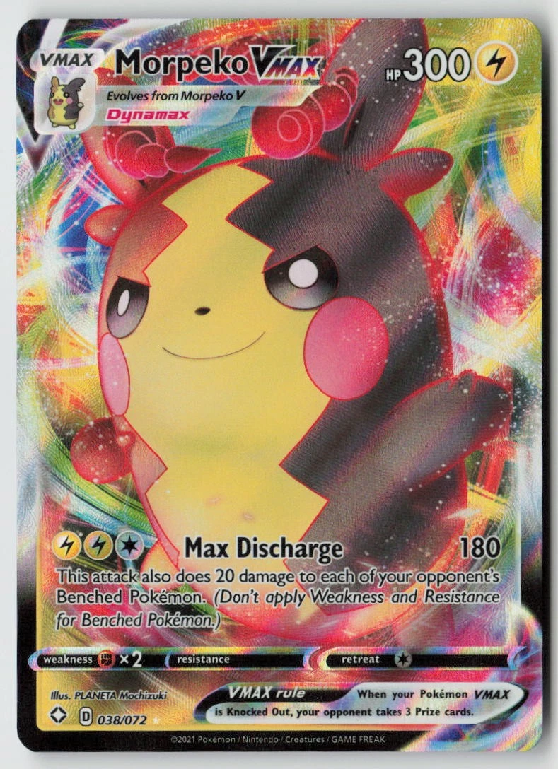 Morpeko VMAX 038/072 Shining Fates for sale | eBay