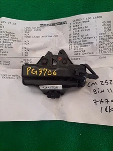 1995 1996 1997 1998 1999 2000 LEXUS LS400 HOOD LATCH LOCK ACTUATOR SOLENOID LS  - Bild 1 von 3