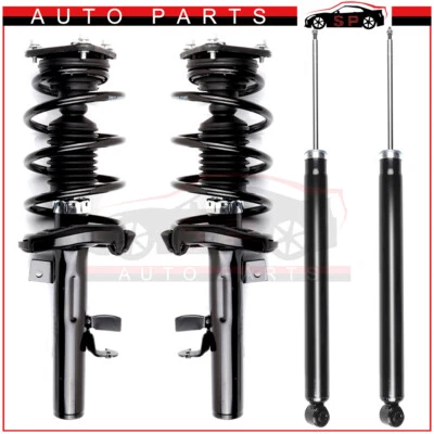 For 2012-2018 Ford Focus Front Complete Struts Springs & Rear Shock Absorbers - Image 1 of 4