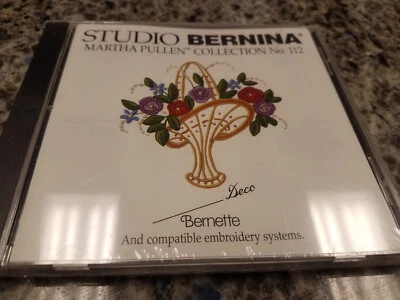 Studio Bernina Martha Pullen Embroidery Card Artista TESTED 165, 180, 200 - Image 1 of 4
