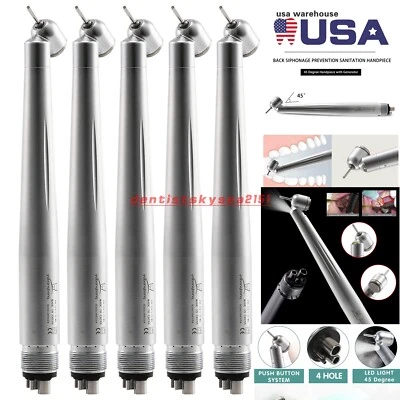 Turbina dental 1-5* 45 graus Pieza de Mano Quirúrgica de Alta Velocidade CEK - Imagem 1 de 4