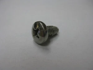 50 1/4-20 x 1/2" Stainless Steel Phillips Pan Head Thread Cutting Machine Screws - Picture 1 of 2