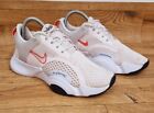 Nike Superrep Go 2 Trainers size 6 off white training lace up fabric pink 