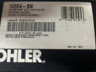 Kohler 10554-BN Devonshire Toilet Paper Holder in Brushed Nickel Finish