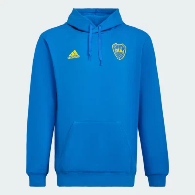 Sudadera con Capucha Boca Juniors ADN 2023 Azul + Adidas Producto Oficial IU6089 (Preguntar Talla) Foto 1 de 4