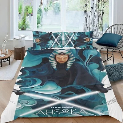 3Pcs Bedding Sets For Ahsoka Duvet Cover Sets All Season for Kids Soft - Image 1 of 4