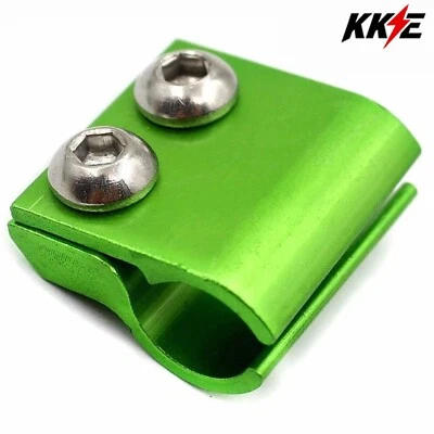 Braçadeira de linha verde KKE CNC para Kawasaki KX65 2000-2017 KX80 KX85 KX100 1989-2017 - Imagem 1 de 4