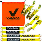 VULCAN Classic Yellow Series 2'' Complete Axle Tie Down System