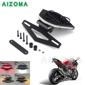 Motorcycle Fender Eliminator Tail Tidy LED Tail Light For BMW S1000RR 2020 Black - Picture 1 of 12