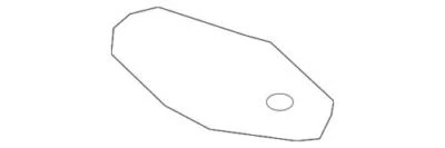 Genuine Nissan 2009-2021 GT-R Gasket For Turbocharger Oil Outlet 15196-JF00B - Image 1 of 2