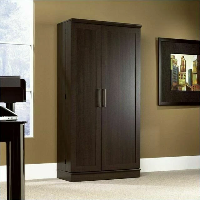 Sauder Homeplus Storage Cabinet Dakota Oak