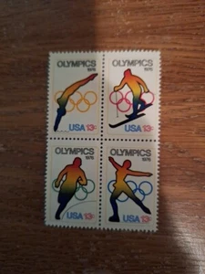 US Postage #1695-98 OLYMPICS 1976 Block Of 4 13 Cent MNH Stamps - Picture 1 of 2