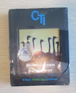 SEALED MILT JACKSON SUNFLOWER 8 TRACK TAPE - Foto 1 di 4