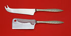 Spanish Lace by Wallace Sterling Silver Cheese Srvr Serving Set 2pc HHWS  Custom