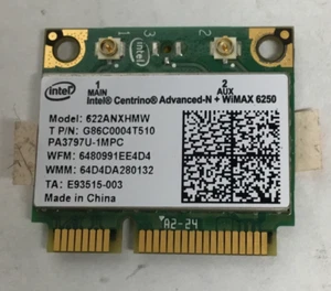 Toshiba OEM G86C0004T510 Intel Centrino Advanced-N WiMAX 6250 622ANXHMW - Picture 1 of 2