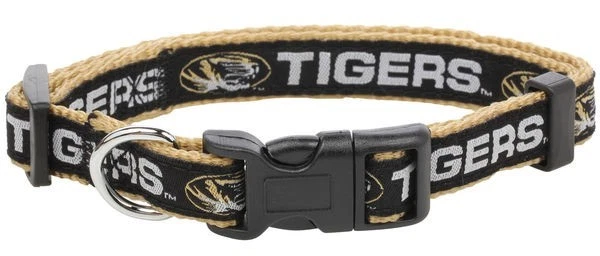 Missouri Tigers Collegiate Officially Licensed Small Dog Collar - Image 1 of 1