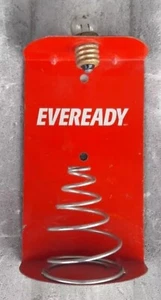 VINTAGE & SEHR SELTENE ARGENTINIEN EVEREADY AKKU TESTER DISPLAY WERBUNG - Bild 1 von 3