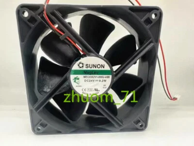 1PC SUNON 12038 MEC0382V1-000U-A99 DC24V 9.2W cooling fan - Image 1 of 3