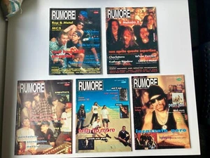 RUMORE MAGAZINE - PRIMI 5 NUMERI MARZO - LUGLIO 1992 - OTTIMO STATO - Foto 1 di 6
