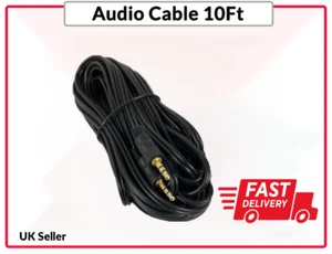 Cable de auriculares altavoz enchufe estéreo de audio macho a macho conector macho 10MSP-SP 10M 3,5 mm - Imagen 1 de 4