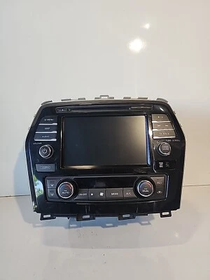 Nissan Máxima 2017 navegación pantalla a color de 8" bisel de control de clima 25915-9DD0A Foto 1 de 4