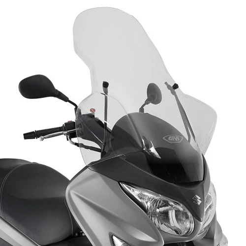 Parabrezza paravento Givi con attacchi per Suzuki Burgman 125 200 2006 2013