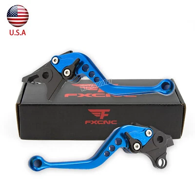 For Suzuki HAYABUSA GSXR1300 GSX1300R 2008-2020 CNC Short Brake Clutch Levers US Foto 1 de 4