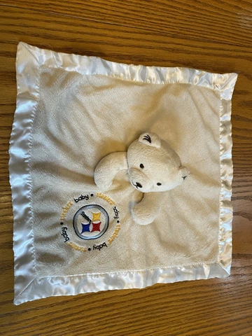 Pittsburgh Steelers 14x14 Security Bear Blanket Baby Fanatic NFL Cover