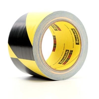 40% Off 3M 5702 Safety Stripe Tape BK/YL Various Widths 36 yd Rolls 3M USA Dist Foto 1 de 3