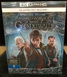 ANIMALI FANTASTICI I CRIMINI DI GRINDELWALD - BLU-RAY 4K ULTRA HD USATO - Foto 1 di 1