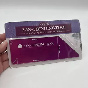 Today's Quilter 2-in-1 Binding Quilting Template - Imagen 1 de 1