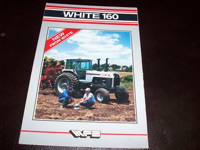 White 160 Tractor Advertising Brochure  Foto 1 de 3