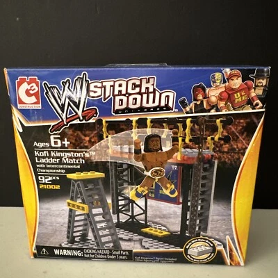 WWE StackDown Kofi Kingston's Ladder Match, #21002, 92 pcs., C3 Construction - Image 1 of 4