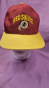 Cappello vintage Washington Redskins, squadra NFL, Drew Pearson Co, snapback, ricamato GRATIS - Foto 1 di 8