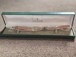 Gucci Ladies' Chronograph Watch 3800 Jr - Swiss Made - Picture 1 of 10
