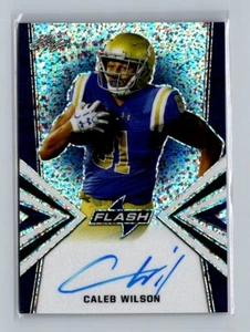 2019 Leaf Flash #BA-CW1 Caleb Wilson Auto /50 Blue - Picture 1 of 2