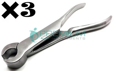 Surgical Cannulated Pin & Wire Cutter T/C 7.5" Orthopedic Instruments Set of 3 - Изображение 1 из 4