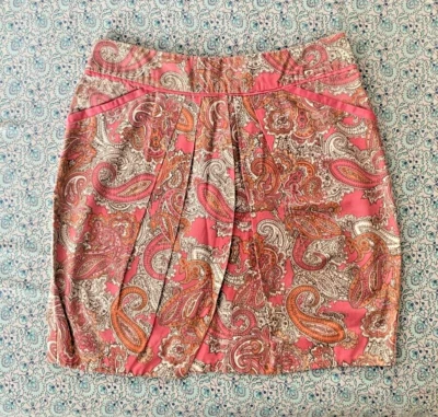 H&M Mini Falda Plisada Vintage Talla 6/36 con Bolsillos Foto 1 de 4