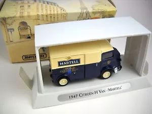 MATCHBOX Models of Yesteryear 1947 Citroen Type H Van "MARTELL" Original Box - Picture 1 of 6