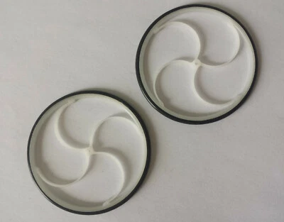 Super leichte Slowfly Räder ø48mm, ultraleichte 1,2g mit Gummireifen Achse: ø1 - Bild 1 von 3