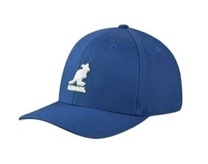 Kangol 3D Wool Flexfit 792179738111 NEW Men's Baseball Cap BLUE SMALL/MEDIUM - Picture 1 of 1