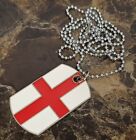 Saint St. George's Cross England Flag Patriotic Gift Necklace UK Seller Free P&P