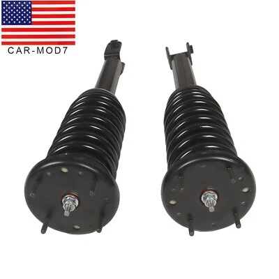 Pair Front Shock Assembly w/o Electric For Jaguar XJ XJR 2010-2018 2019 RWD Foto 1 de 4