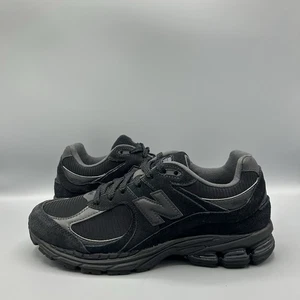 New Balance 2002R Sneaker Triple Black Suede Freizeitschuhe UK 8 EU 42 US 8,5 - Bild 1 von 7