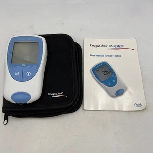 Roche CoaguChek XS Coagulation Meter w/Case (No Test Strips) - Picture 1 of 24