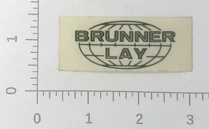 Vintage Brunner & Lay Inc Springdale Arkansas Tool Advertising Sticker Decal - Picture 1 of 1