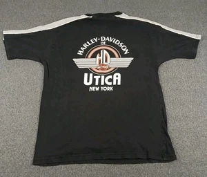 Camiseta de Colección Años 90 Utica New York Harley Davidson Para Hombre Talla XL 1999 - Imagen 1 de 11