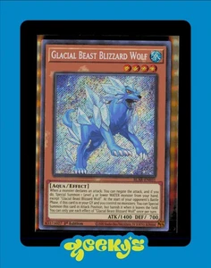 Glacial Beast Blizzard Wolf BLAR-EN031 Battles of Legend: Armageddon 1st Edition - Picture 1 of 2